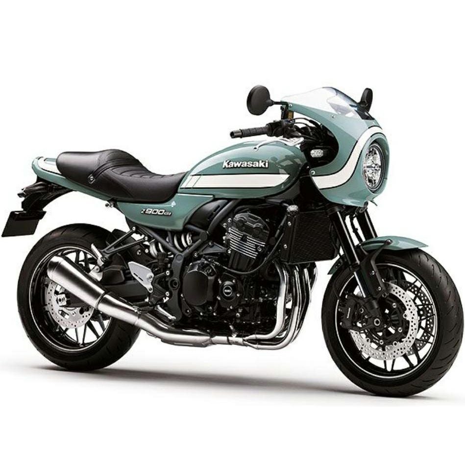カワサキ Z900RS/CAFE ユニバーサルラインデカール(ライムグリーン