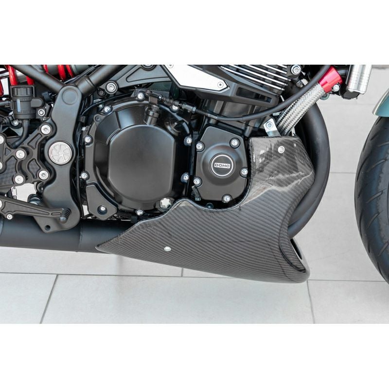 カワサキ Z900RS/CAFE チンスポイラー キャンディトーンブラウン ARCHI