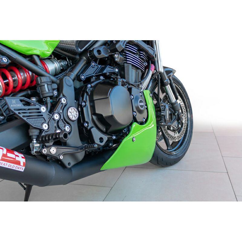 カワサキ Z900RS/CAFE チンスポイラー ライムグリーン ARCHI | バイク
