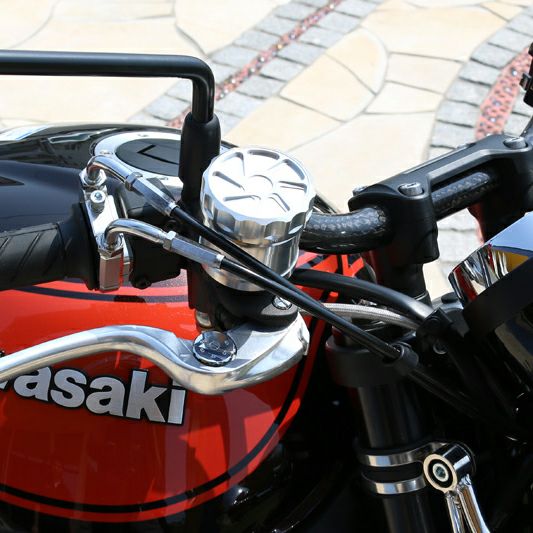 カワサキ Z900RS/CAFE ビレットフロントマスターカップキット(シルバー