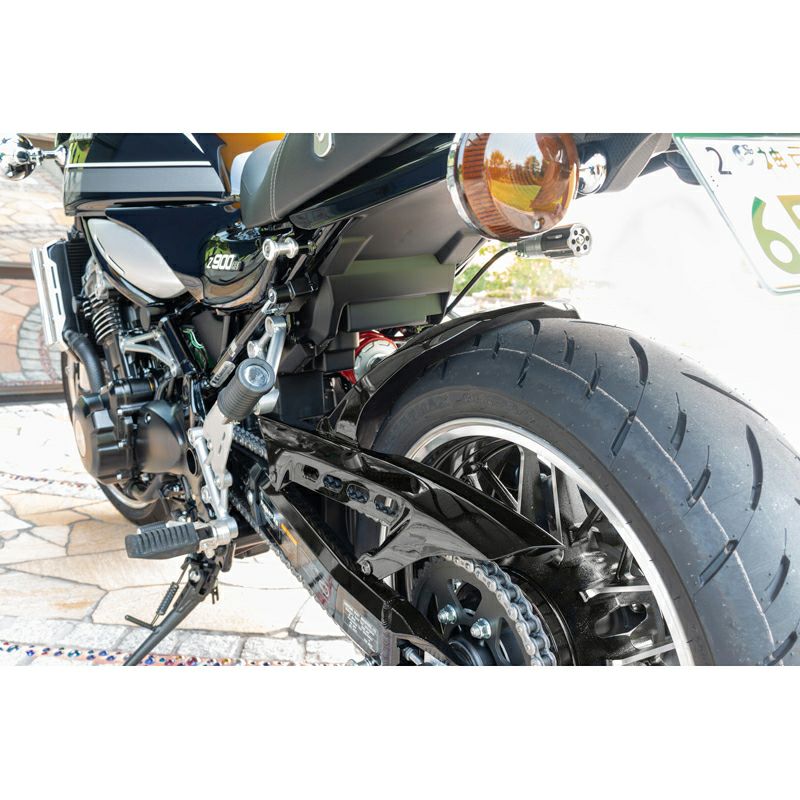 カワサキ Z900RS/CAFE FRPリアフェンダー メタリックグラファイト