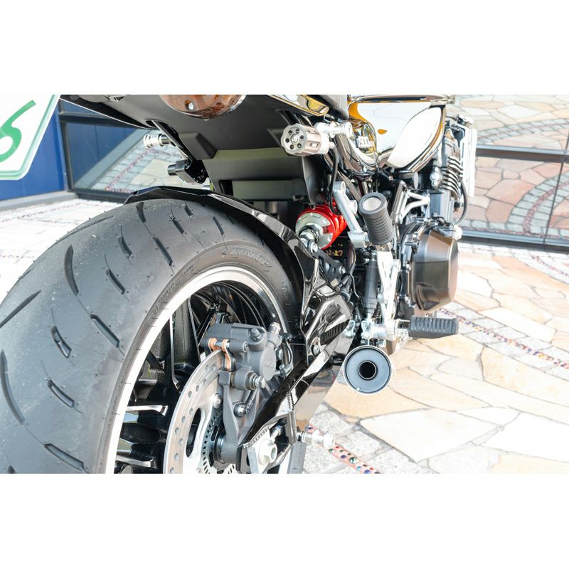 カワサキ Z900RS/CAFE FRPリアフェンダー メタリックディアブロ
