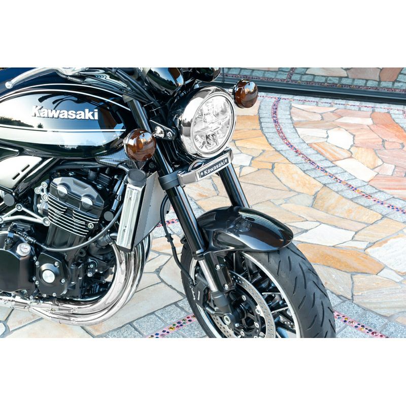 カワサキ Z900RS/CAFE FRPフロントフェンダー 未塗装(黒ゲル) アーキ