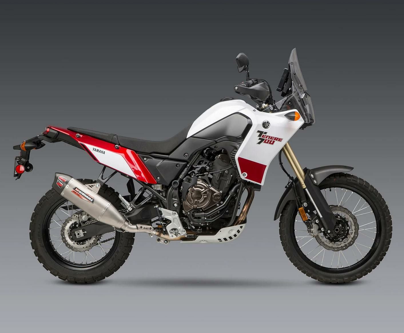 テネレ700 (19-26) ヨシムラUSA RS-12 ステンレススリップオンマフラー