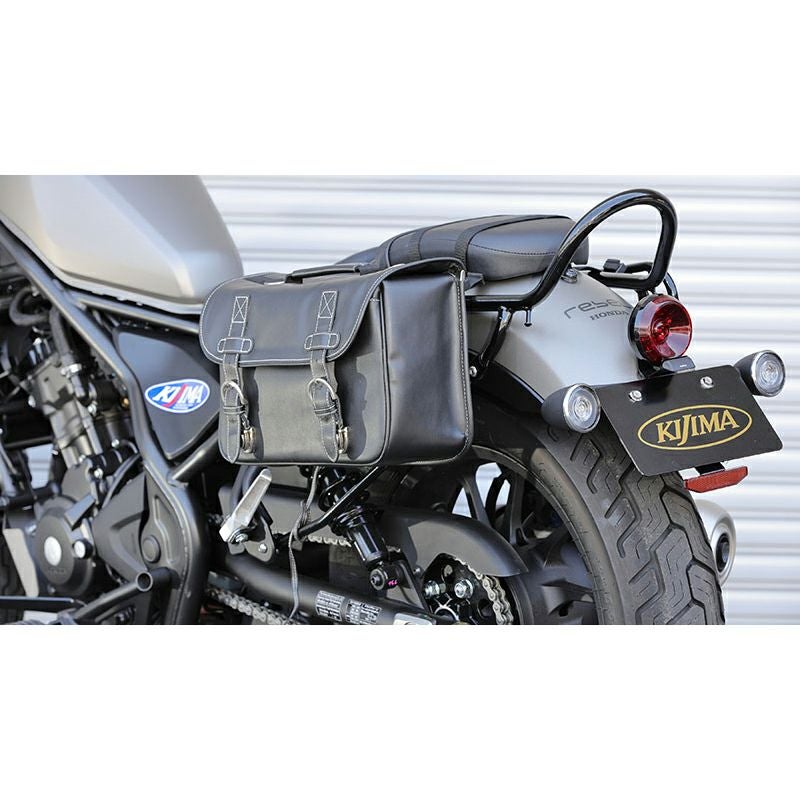 ホンダ レブル 250/500 サドルバッグサポート（左側）マットブラック