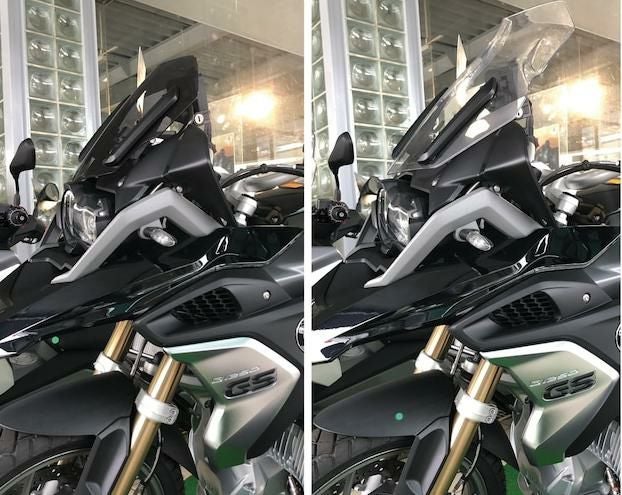 BMW R1250GS/-ADV, R1200GS/-ADV アドベンチャー ショートスクリーン