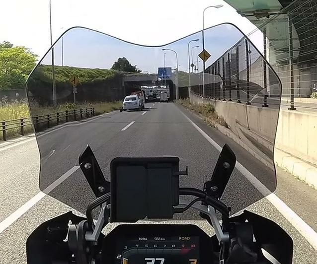 BMW R1250GS/R1200GS ワイドスクリーン ブラック FEED SPORTS JAPAN