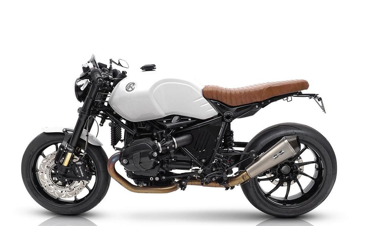 BMW RnineT シート 本革 ライトブラウン タックロール RAISCH | バイク