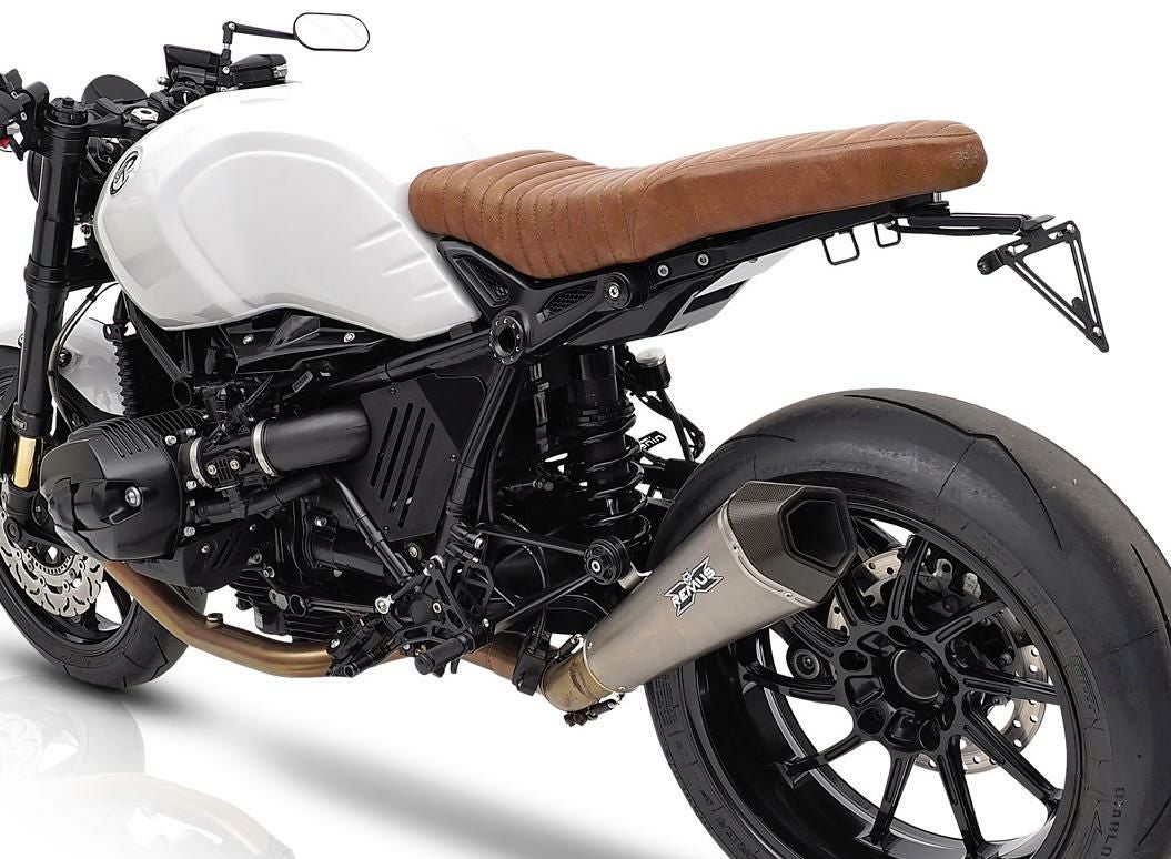 BMW RnineT シート 本革 ライトブラウン タックロール RAISCH | バイク