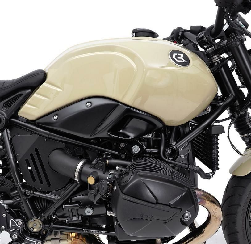 BMWモトラッド　Rnine T カーボンスターターロックカバー BMW RnineT エアインテーク カバー カーボン マットブラック RAISCH