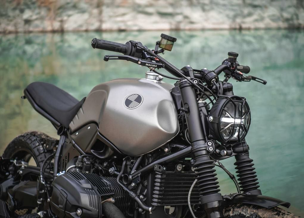 BMW RnineT エアインテーク カバー カーボン マットブラック RAISCH
