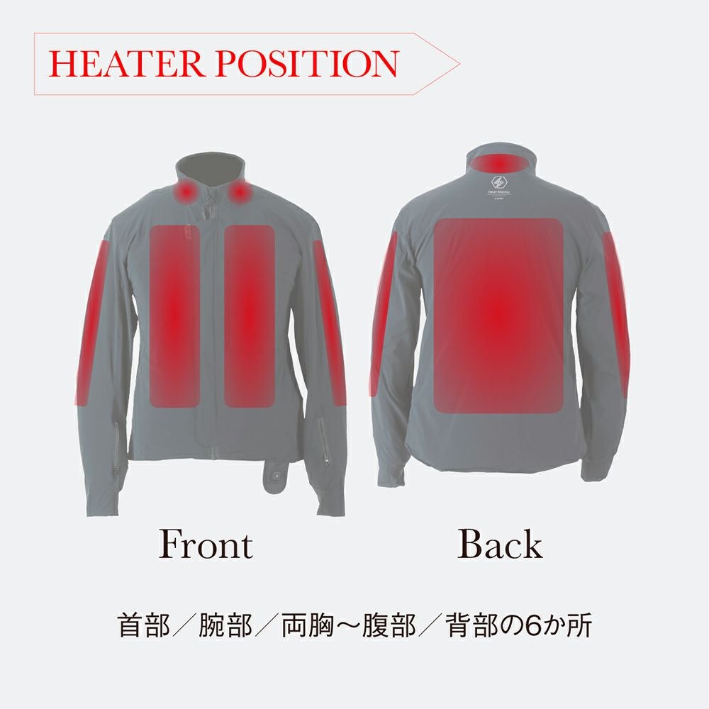 Heat Master/ヒートマスター】 ヒートインナー電熱ジャケット URBAN