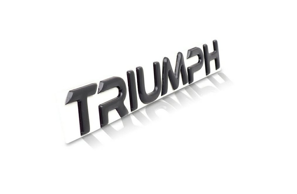 トライアンフ TRIUMPH 3Dロゴステッカー タンクエンブレム RAISCH