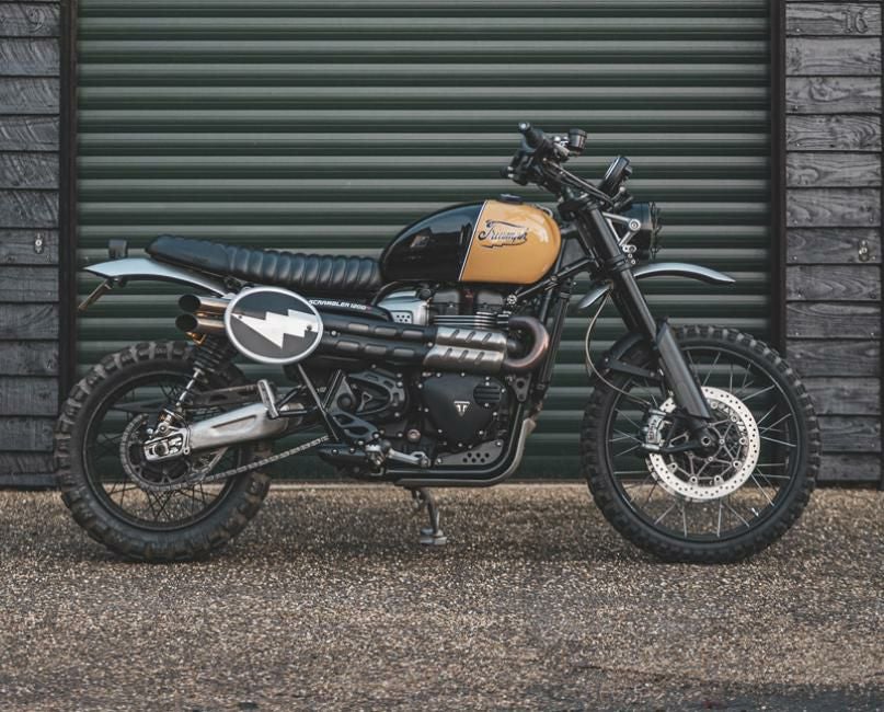 TRIUMPH スクランブラー1200XE 純正シートローシート加工品 トライアンフ スクランブラー1200|シート|モトパーツ(MOTO PARTS)