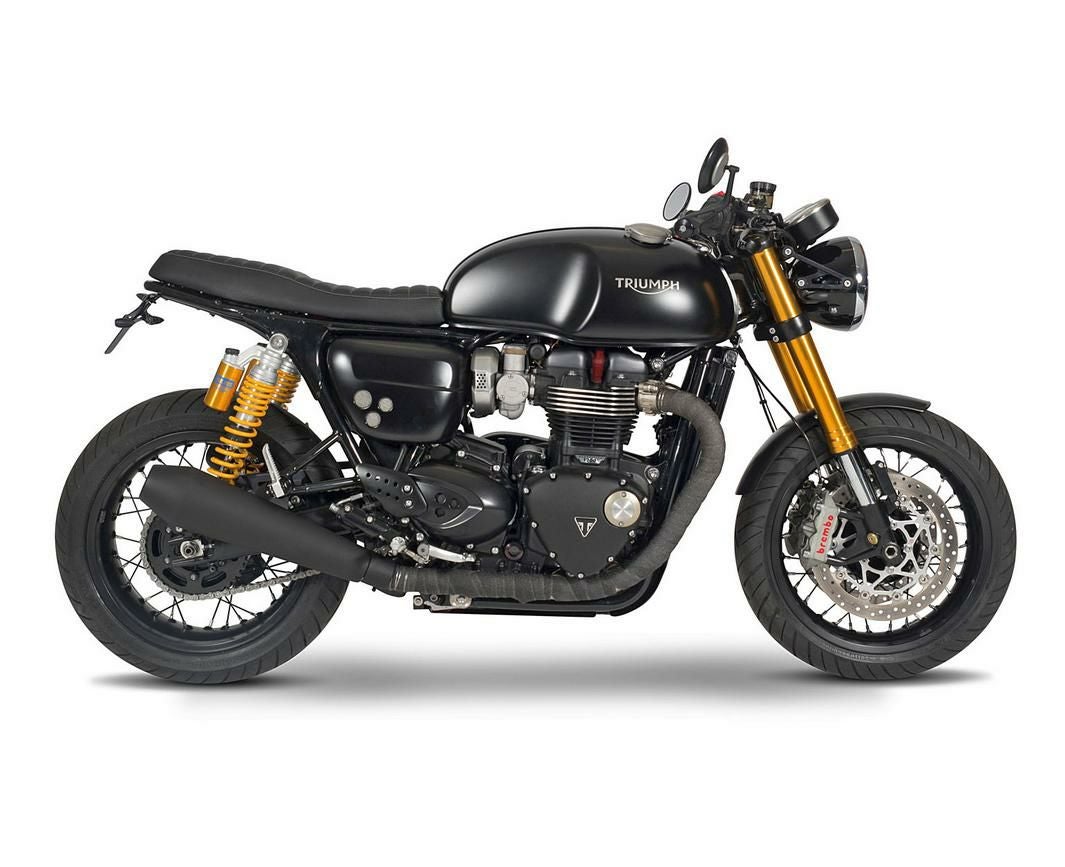 トライアンフ スラクストン1200 ヘッドライト＆スピードメーター