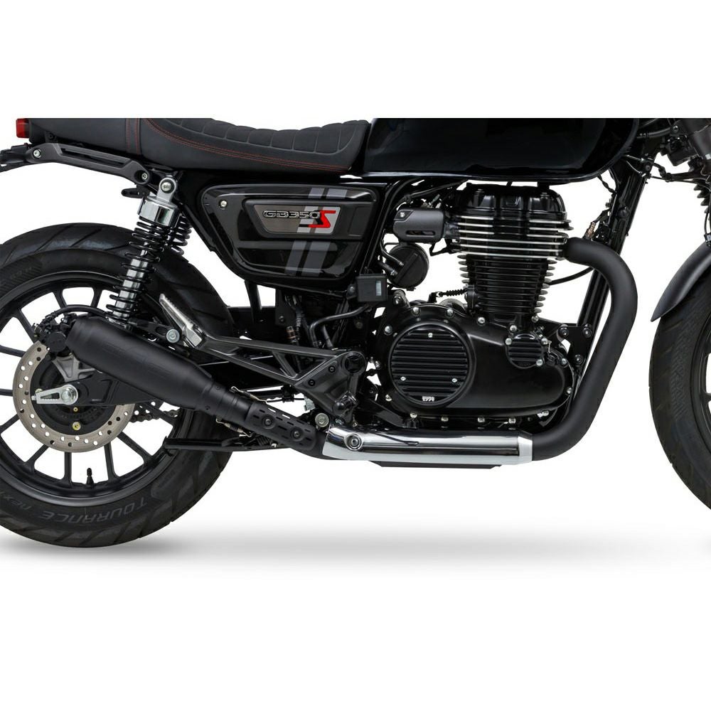 ホンダ GB350、GB350S MONSTER スリップオンマフラー(JMCA) ブラック