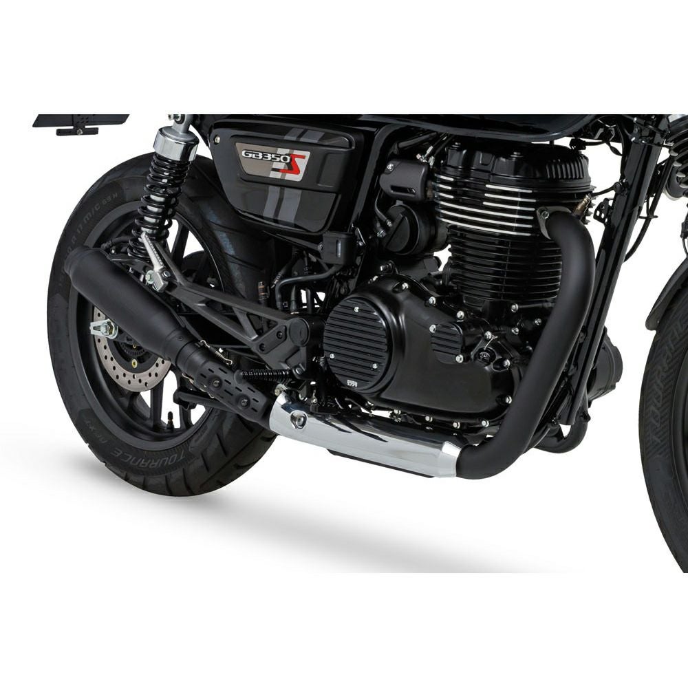 ホンダ GB350、GB350S MONSTER スリップオンマフラー(JMCA) ブラック