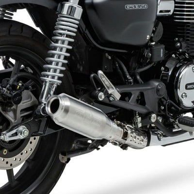 ホンダ GB350S BRS フロントエキゾーストパイプ シルバー MORIWAKI 