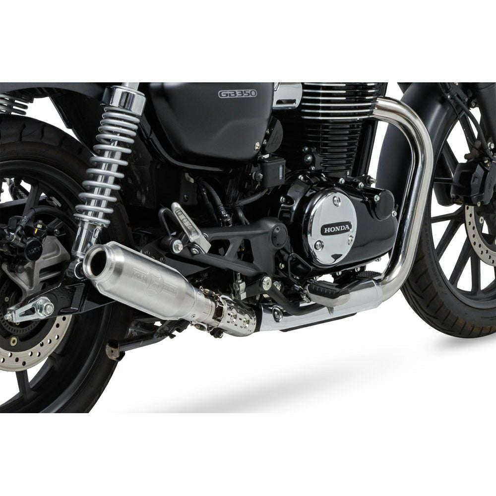 ホンダ GB350、GB350S MONSTER スリップオンマフラー(JMCA) シルバー