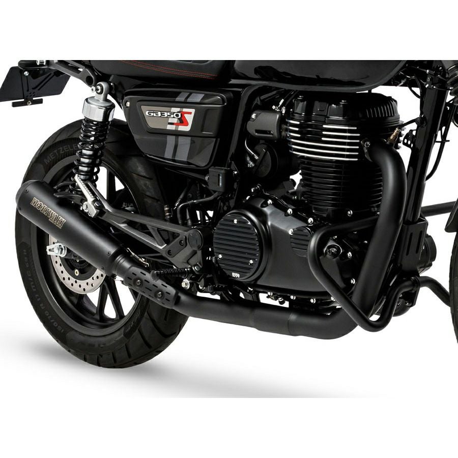 ホンダ GB350S BRS フロントエキゾーストパイプ ブラック MORIWAKI