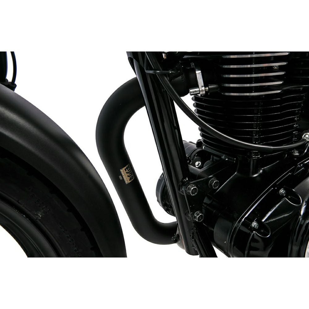 ホンダ GB350S BRS フロントエキゾーストパイプ ブラック MORIWAKI