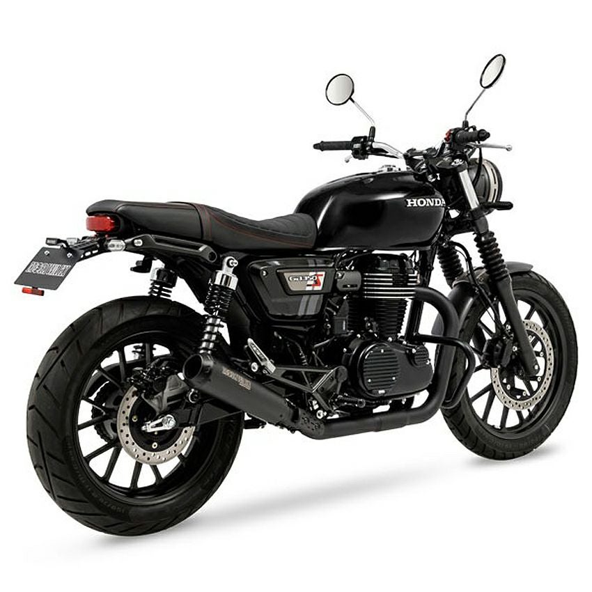 ホンダ GB350S BRS フロントエキゾーストパイプ ブラック MORIWAKI