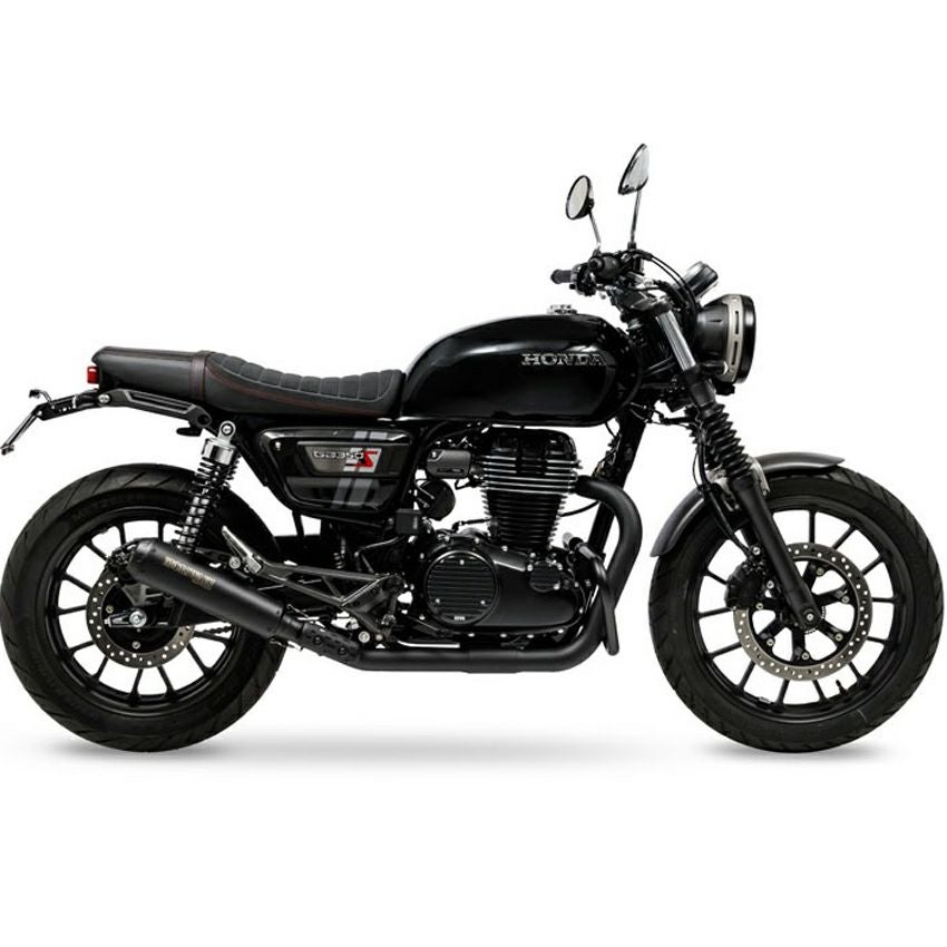 ホンダ GB350S BRS フロントエキゾーストパイプ ブラック MORIWAKI