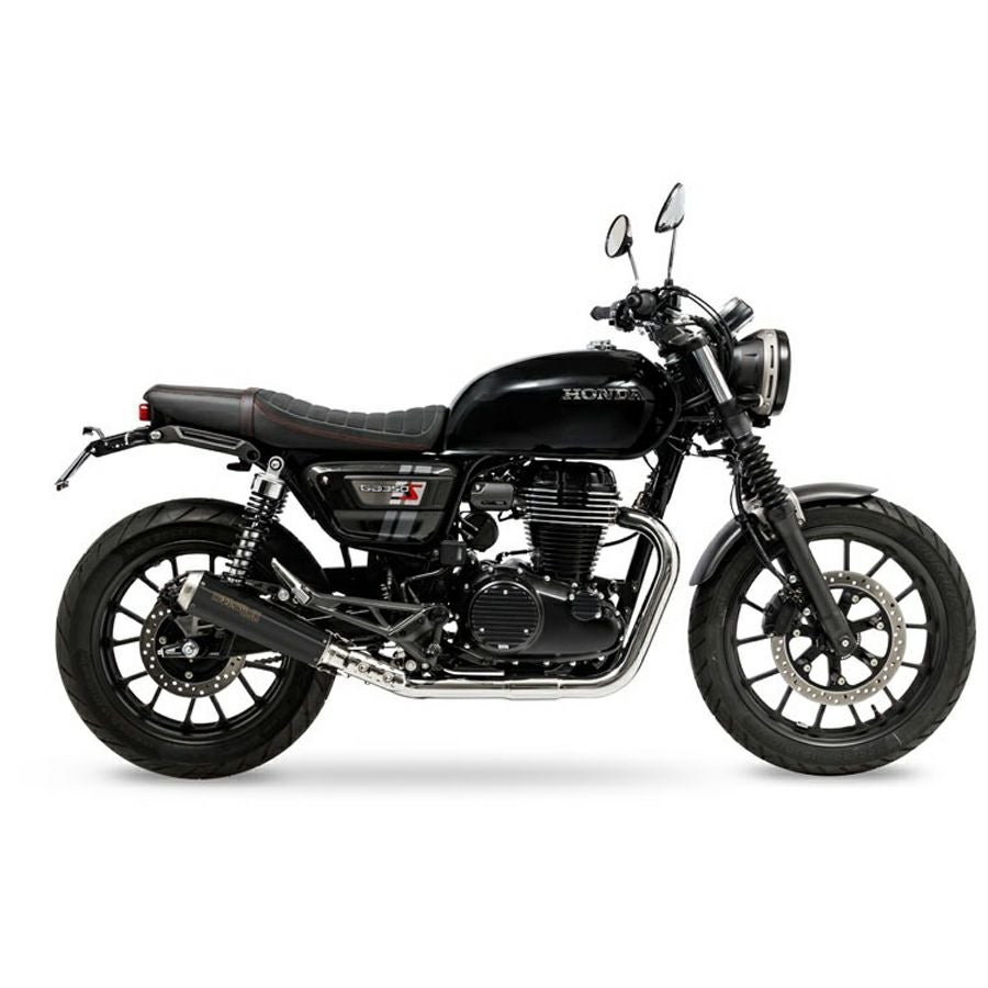 ホンダ GB350S BRS フロントエキゾーストパイプ シルバー MORIWAKI