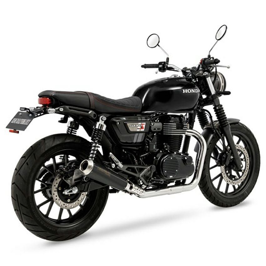 ホンダ GB350S BRS フロントエキゾーストパイプ シルバー MORIWAKI