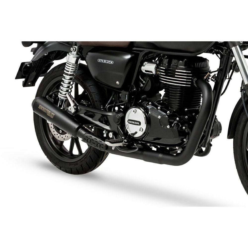 ホンダ GB350 BRS フロントエキゾーストパイプ ブラック MORIWAKI