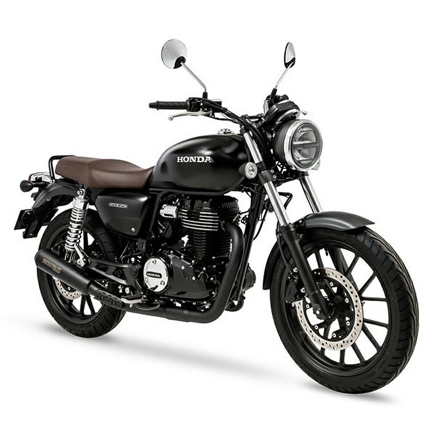 ホンダ GB350 BRS フロントエキゾーストパイプ ブラック MORIWAKI