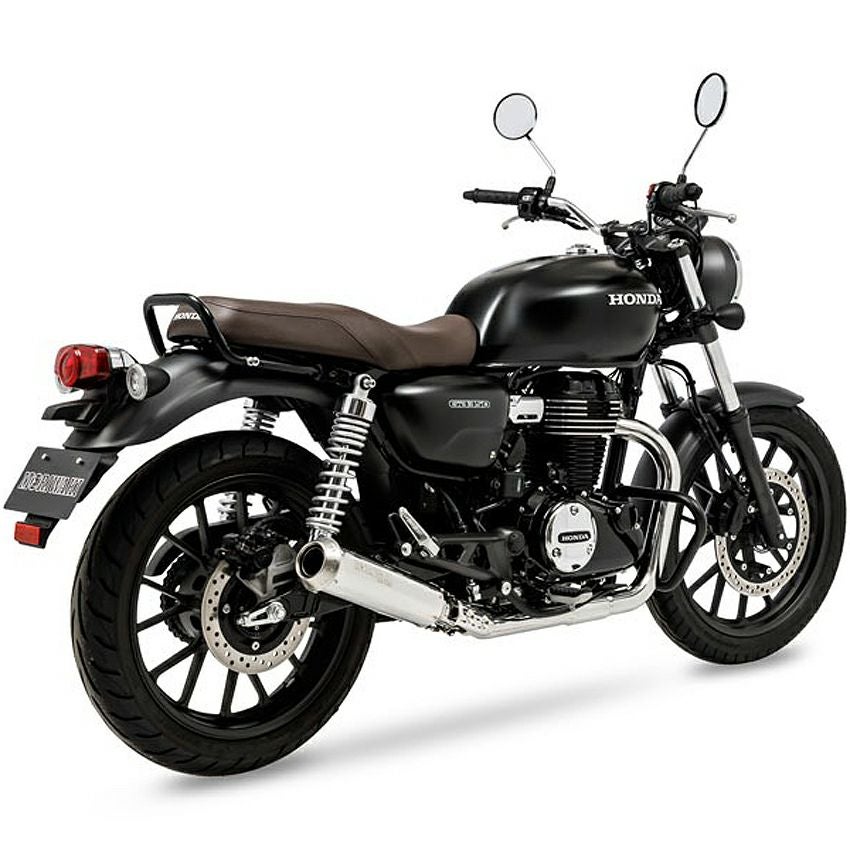 ホンダ GB350 BRS フロントエキゾーストパイプ シルバー MORIWAKI