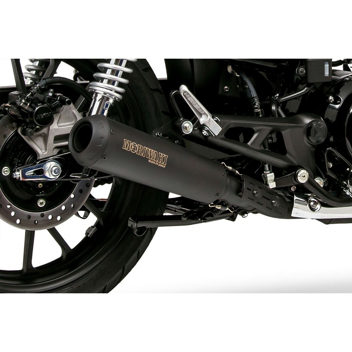 ホンダ GB350、GB350S ショートメガホン スリップオンマフラー(JMCA