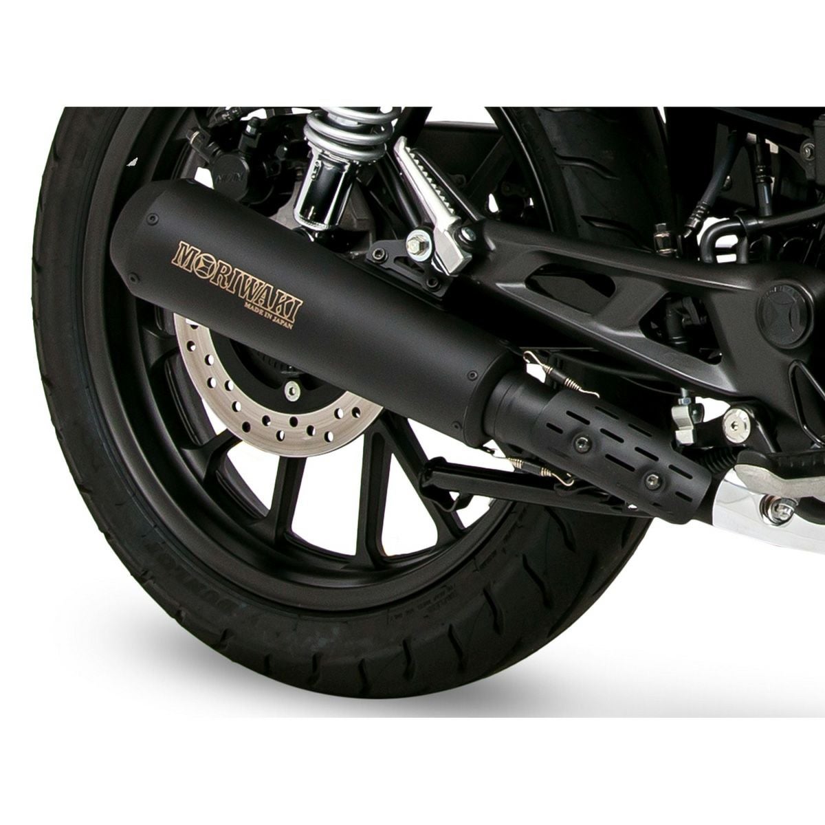 ホンダ GB350、GB350S ショートメガホン スリップオンマフラー(JMCA