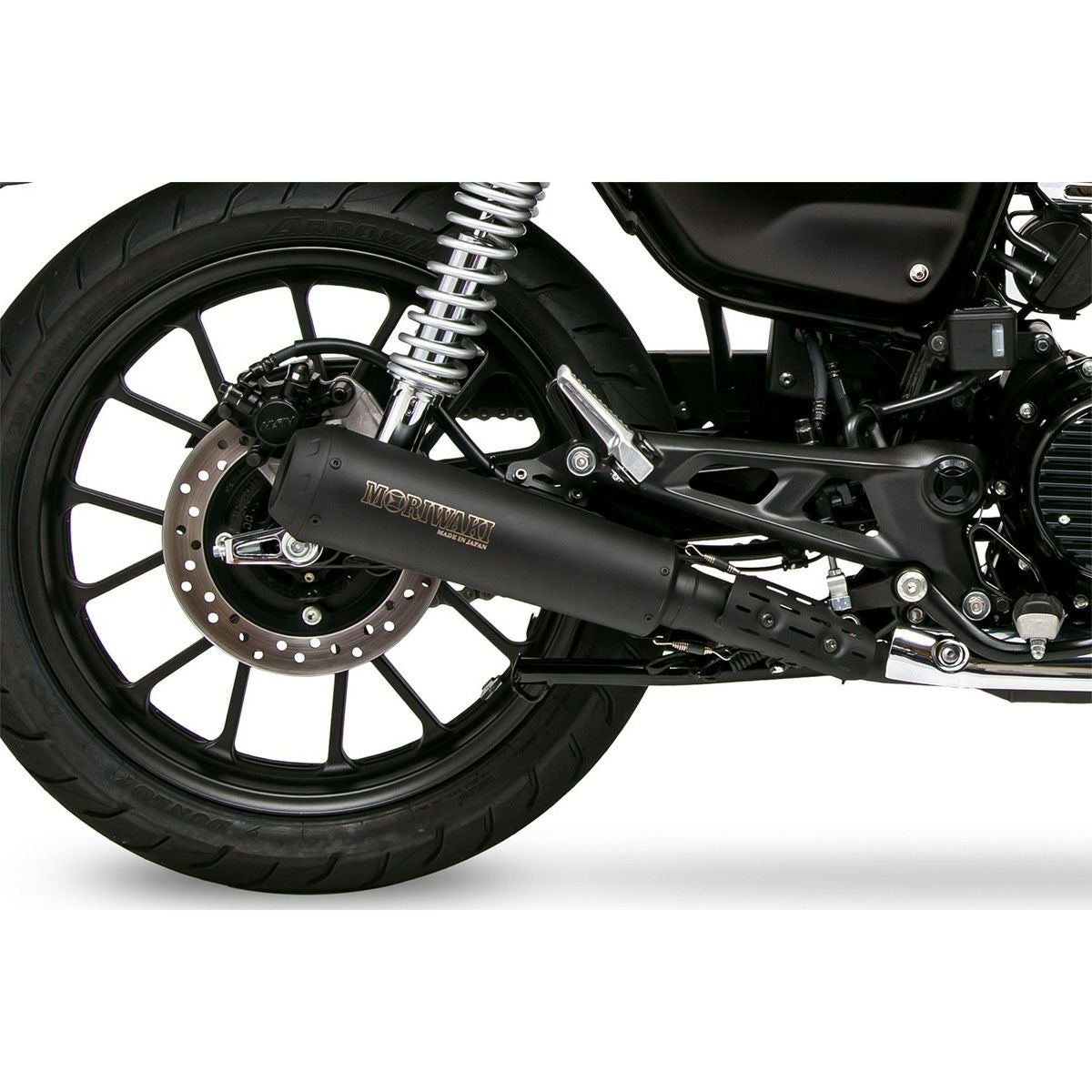 ホンダ GB350、GB350S ショートメガホン スリップオンマフラー(JMCA