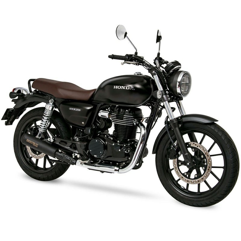 ホンダ GB350、GB350S ショートメガホン スリップオンマフラー(JMCA 