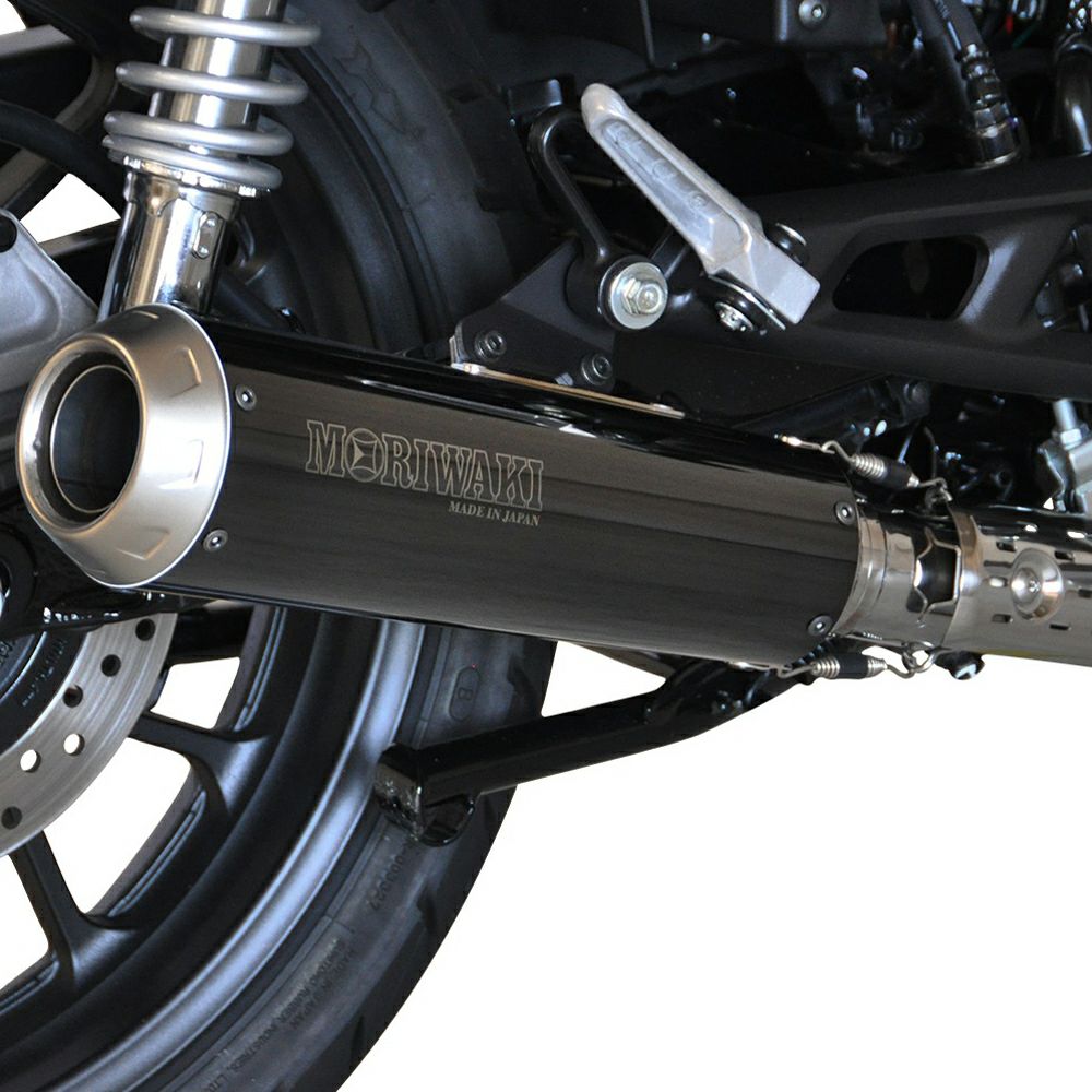ホンダ GB350、GB350S ショートメガホン スリップオンマフラー(JMCA