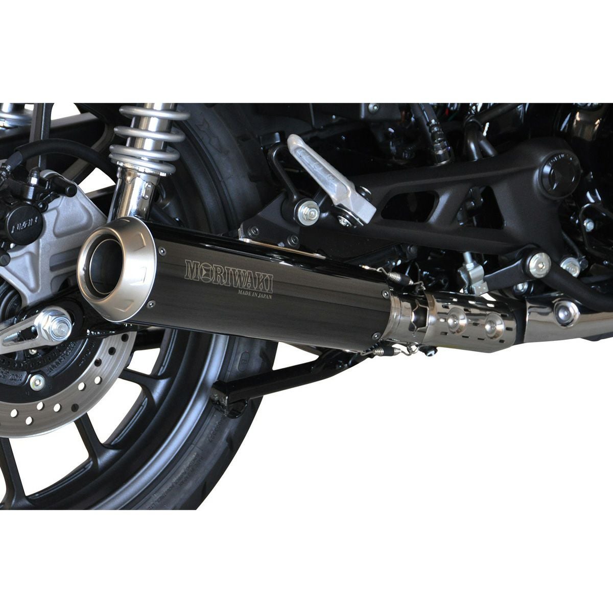ホンダ GB350、GB350S ショートメガホン スリップオンマフラー(JMCA