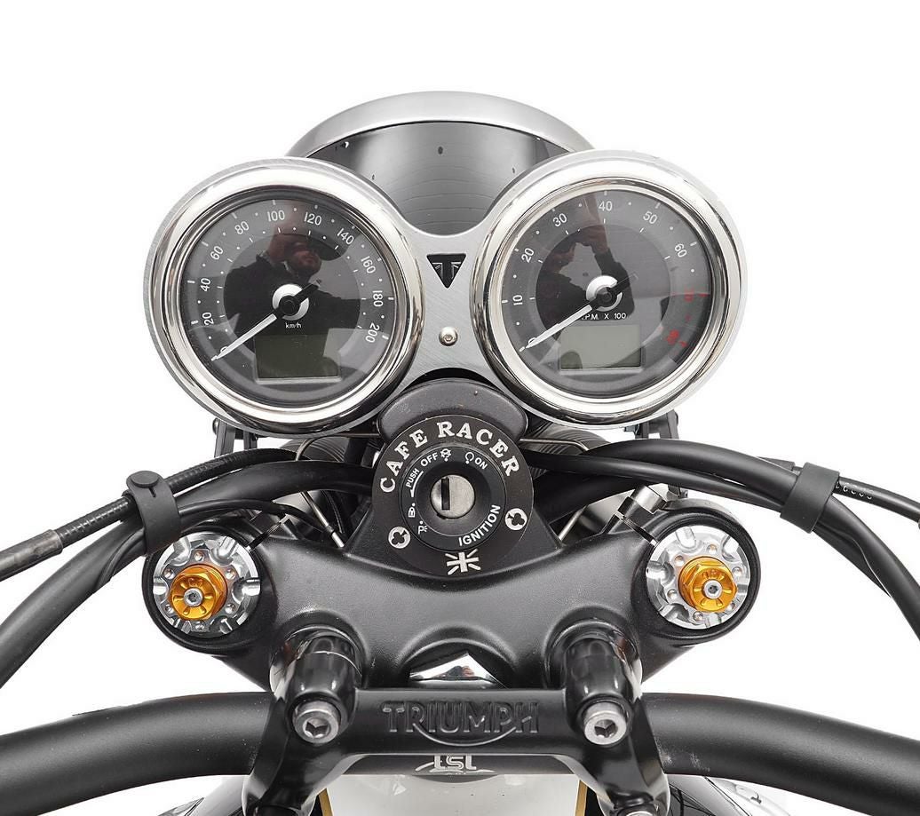 トライアンフボンネビルT100/T120 純正メーター トライアンフ ボンネビルT100/T120 ヘッドライト＆スピードメーター