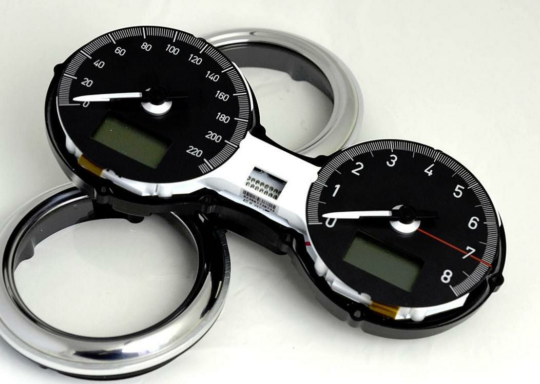 トライアンフ スピードツイン スラクストン ヴィンテージ メーター
