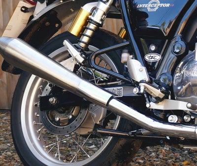 インターセプター/コンチネンタルGT 650 エキゾーストパイプ マフラー 
