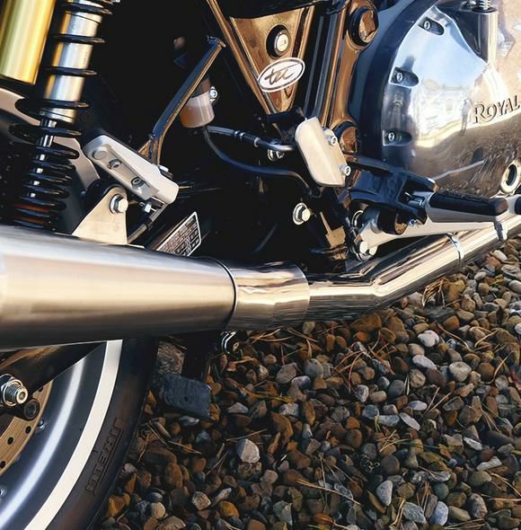 インターセプター/コンチネンタルGT 650 ステンレス マフラー
