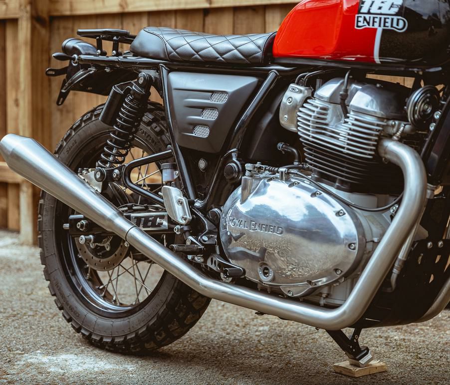 インターセプター/コンチネンタルGT 650 エキゾーストパイプ マフラー