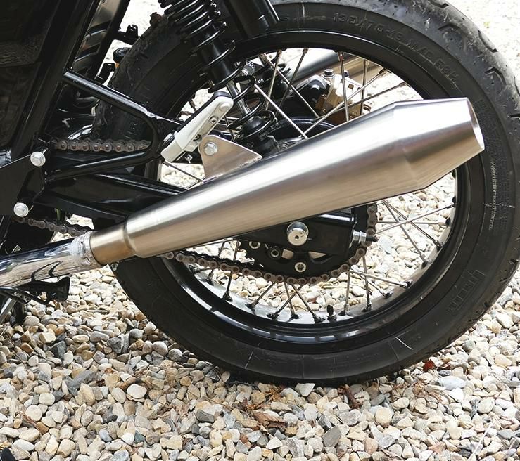 インターセプター/コンチネンタルGT 650 CANNON スリップオン マフラー 