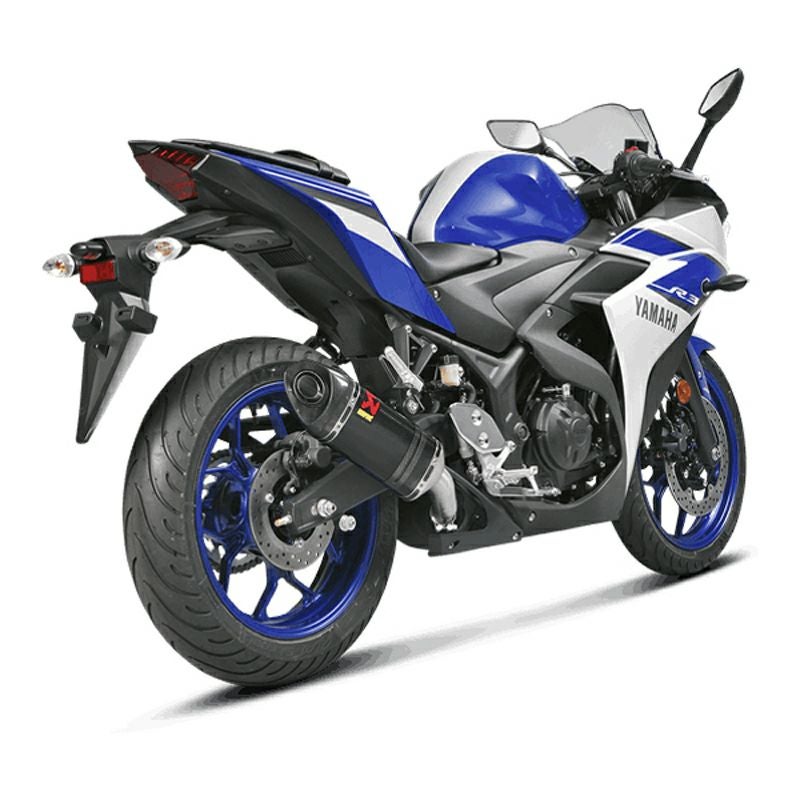 ヤマハ 2022 YZF-R25、MT-25 カーボンスリップオンマフラー(JMCA 