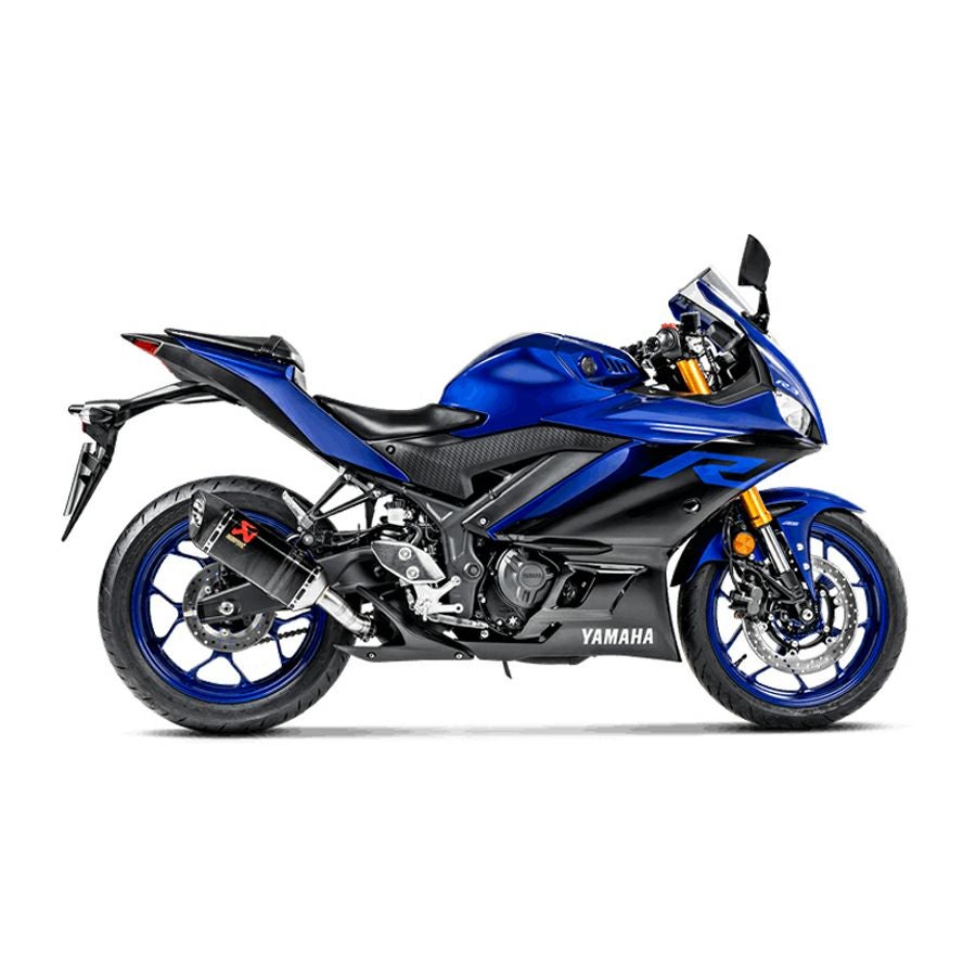 ヤマハ 2022 YZF-R25、MT-25 カーボンスリップオンマフラー(JMCA