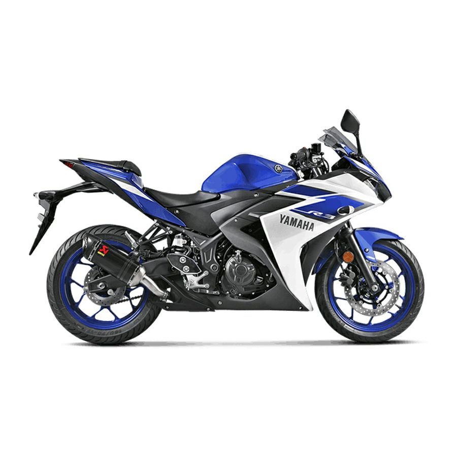 ヤマハ 2022 YZF-R25、MT-25 カーボンスリップオンマフラー(JMCA