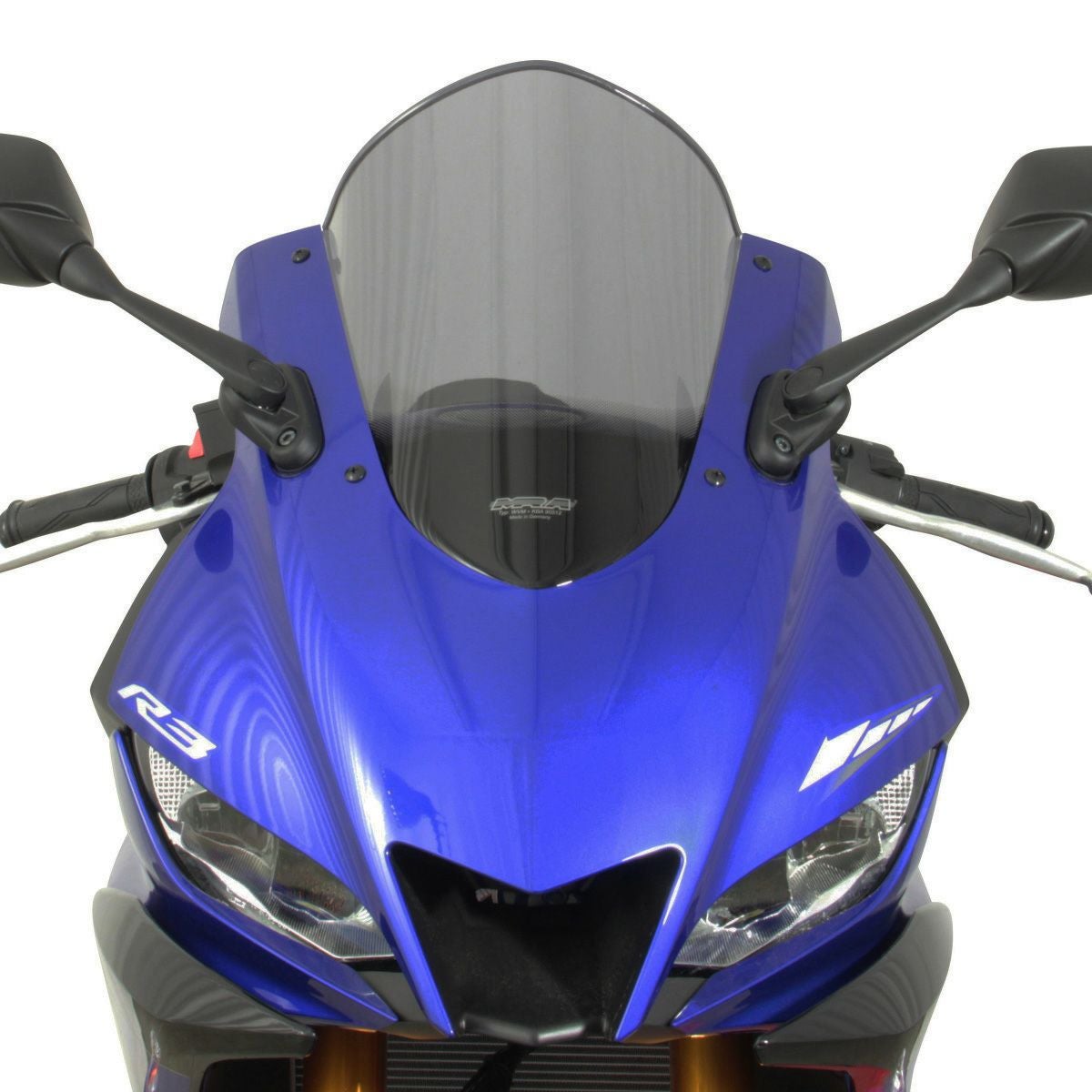 ヤマハ YZF-R25/R3 レーシングスクリーン(スモーク) MRA | バイク