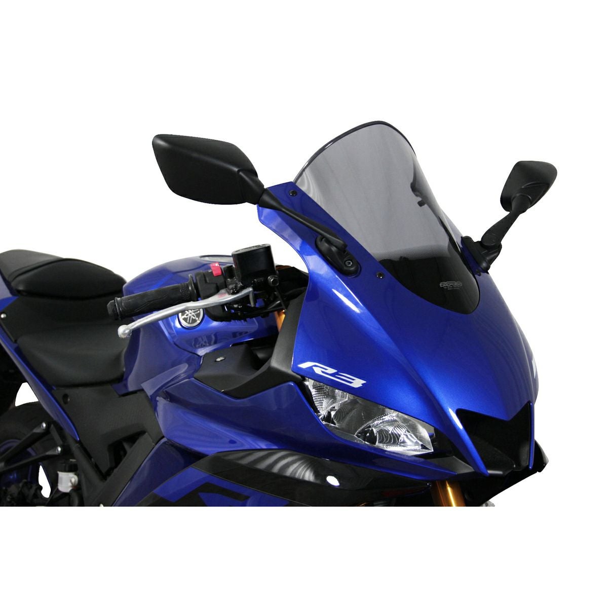 ヤマハ YZF-R25/R3 レーシングスクリーン(スモーク) MRA | バイク