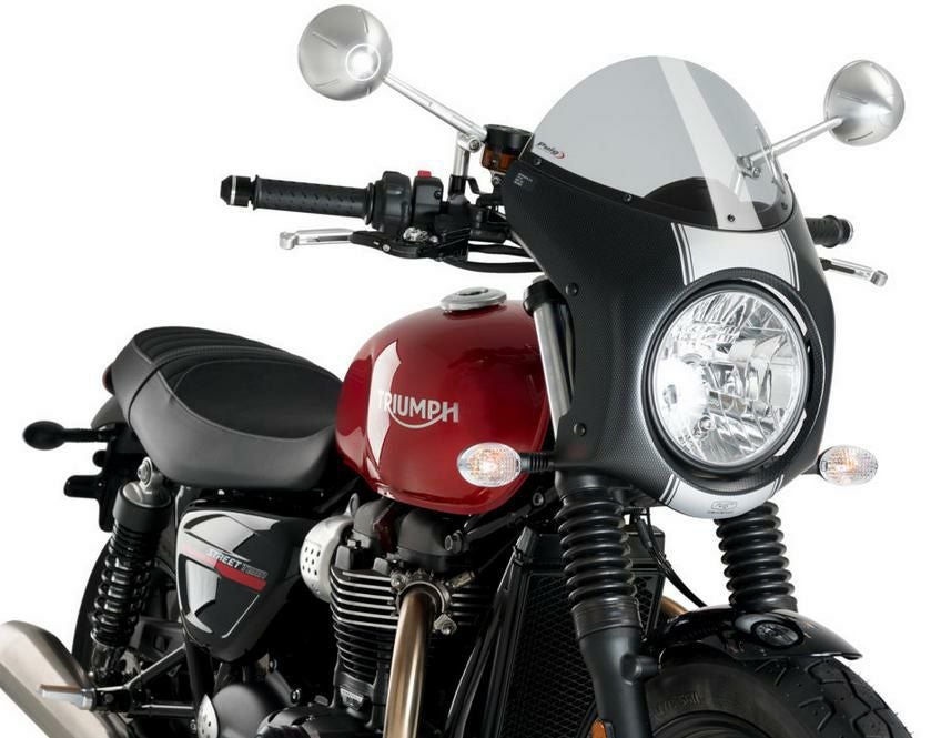 スピードツイン1200 フロントカウル スクリーン ライトスモーク プーチ